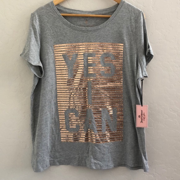 Juicy Couture Tops - Yes I can tee